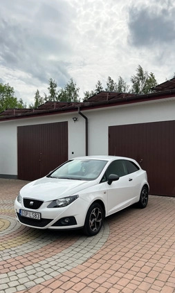 Seat Ibiza cena 19999 przebieg: 198163, rok produkcji 2011 z Stoczek Łukowski małe 497